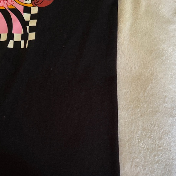 Cartoon Graphic T-Shirt - Black - Picture 4 of 9